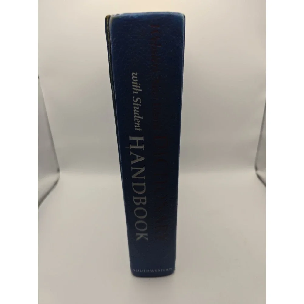 Vtg Websters New World Dictionary  With Student Handbook 1973